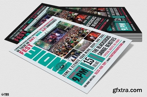 GraphicRiver - Indie Fest Flyer Template V2 16337332