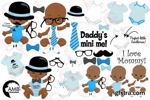 CM - Baby boy clipart, AMB-1815 2382518