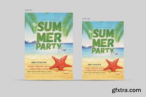 CM - Vintage Summer Party Flyer 2380859