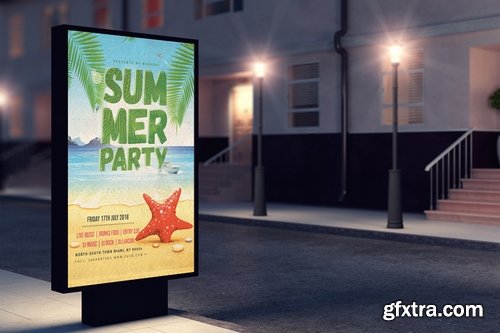 CM - Vintage Summer Party Flyer 2380859