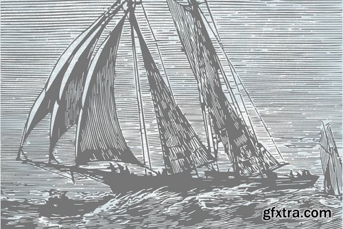 CM - Seafarer\'s Vector Illustrations 2375880