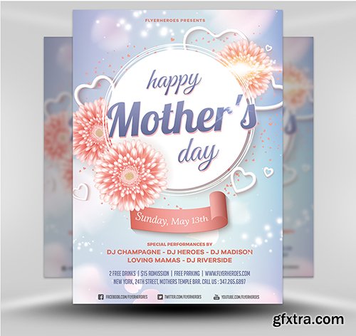 Mother’s Day Flyer Template v6