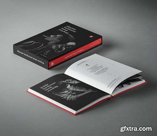 Psd Slipcase Book Mockup Vol 10