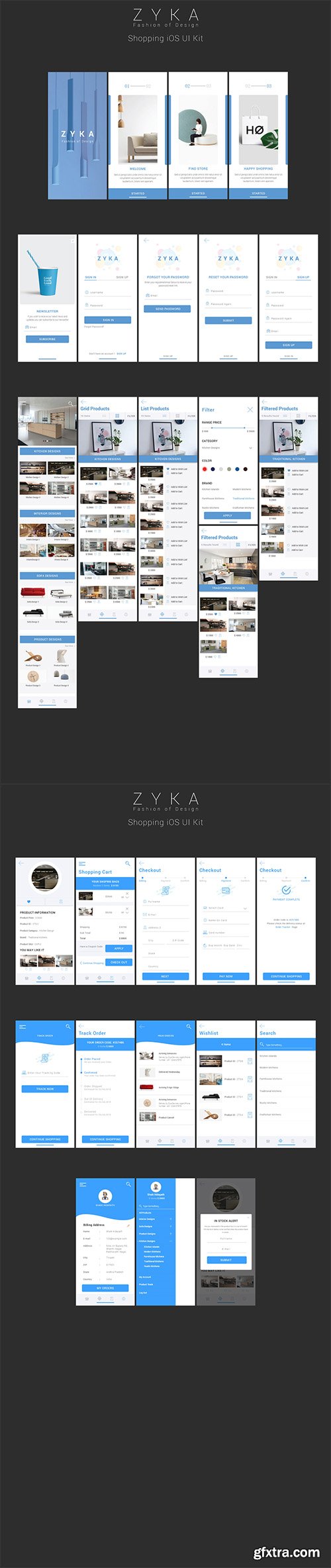 Zyka iOS UI KIt