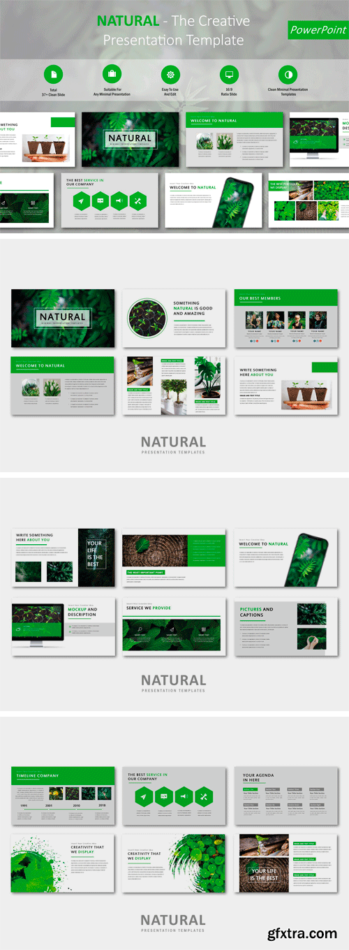 CM - Natural Creative PowerPoint Template 2371235