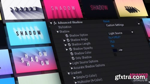 Videohive Advanced Shadow 21222364