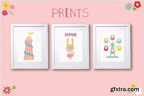 CreativeMarket Easter fair 2319397