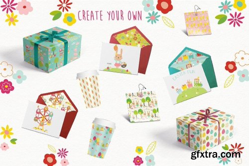 CreativeMarket Easter fair 2319397