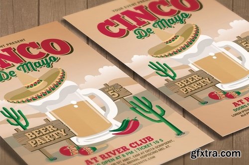 Cinco De Mayo Celebration Flyer