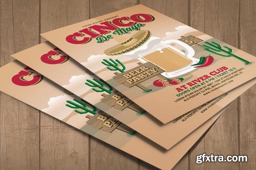 Cinco De Mayo Celebration Flyer