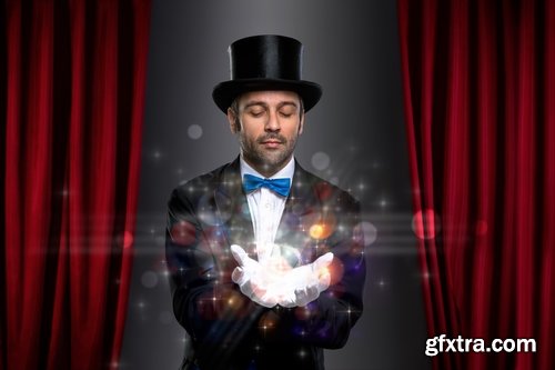 Magic trick magician magus illusionist illusion presentation show fraud 25 HQ Jpeg