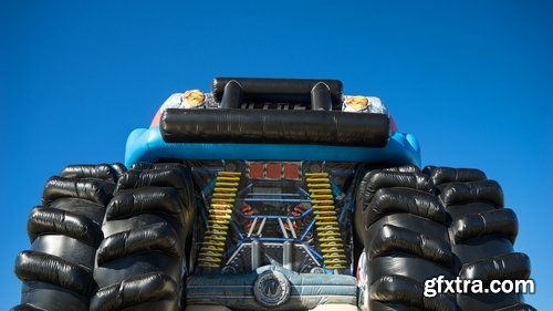 Monster truck lorry car on big wheels bigfoot 25 HQ Jpeg