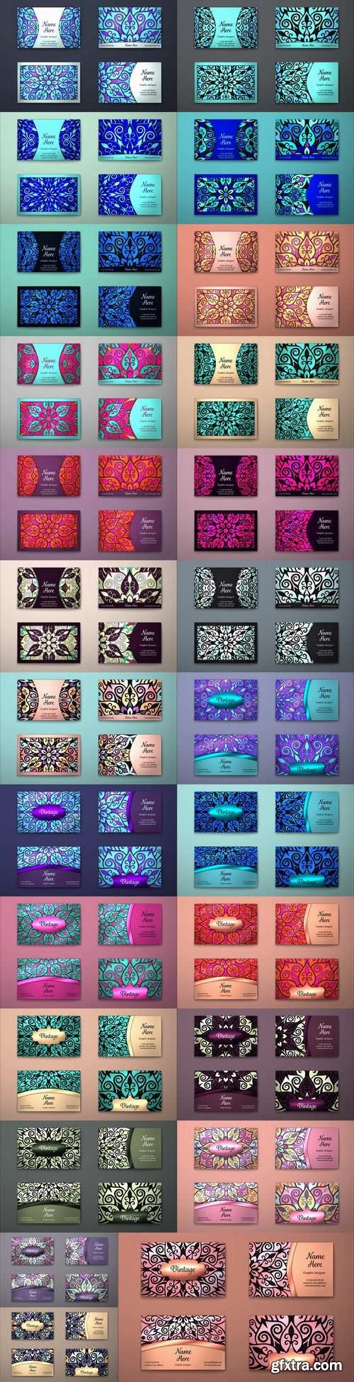 Vector image flyer banner brochure business card 24-25 EPS