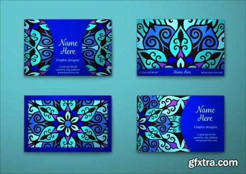 Vector image flyer banner brochure business card 24-25 EPS