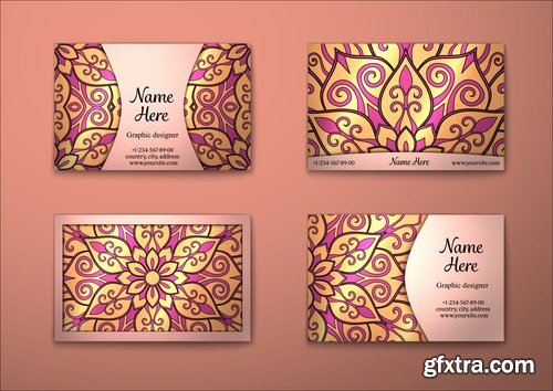 Vector image flyer banner brochure business card 24-25 EPS