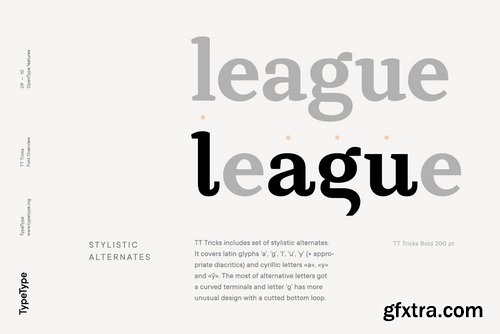 TT Tricks Font Family