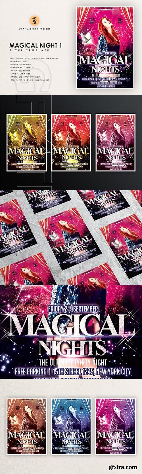 CreativeMarket - Magical Night 1 2417404