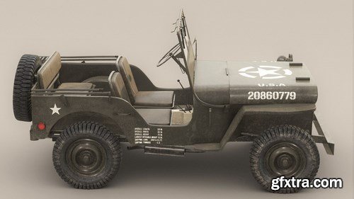 US Army Willys Jeep – B