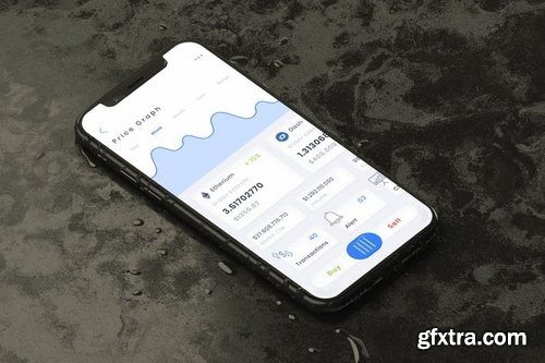 Crypto Wallet Dashboard Mobile Ui - T