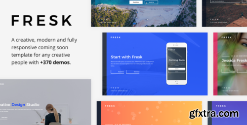 ThemeForest - Fresk v1.0.1 - Creative Coming Soon Template - 20534713