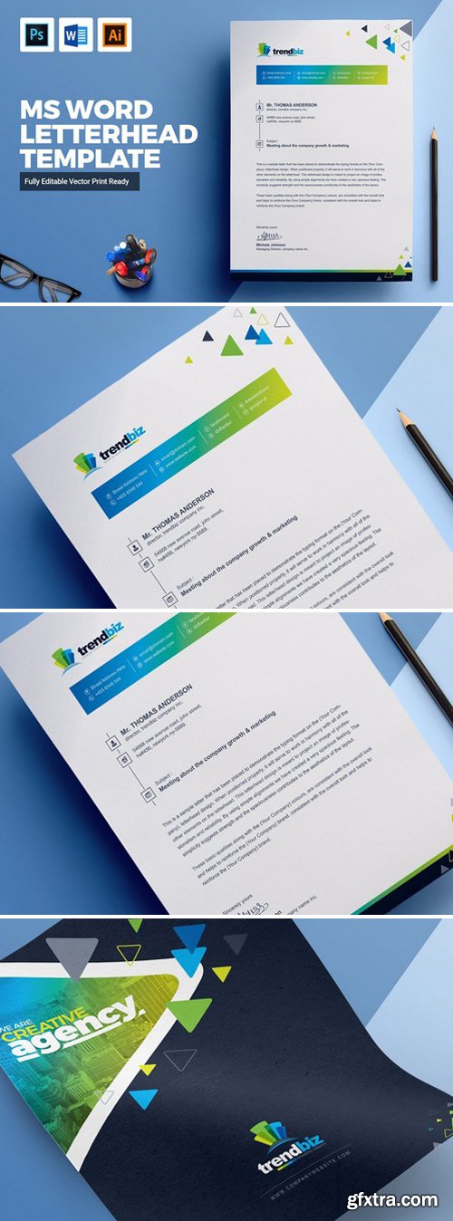 CM - Corporate MS Word Letterhead 2142072