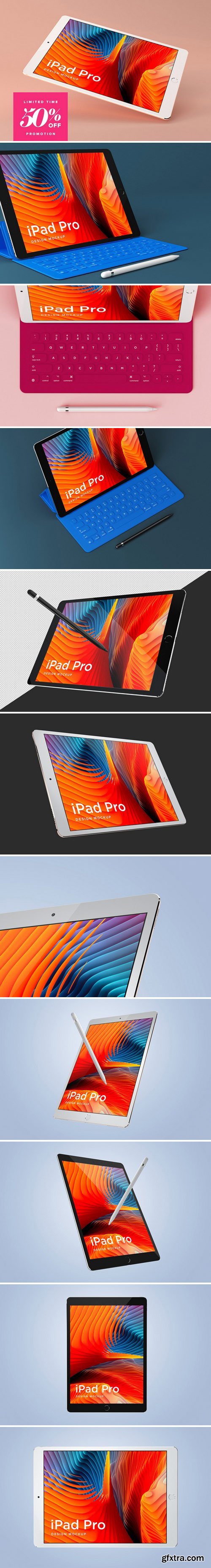 CM - iPad Pro Design Mockup 2211937