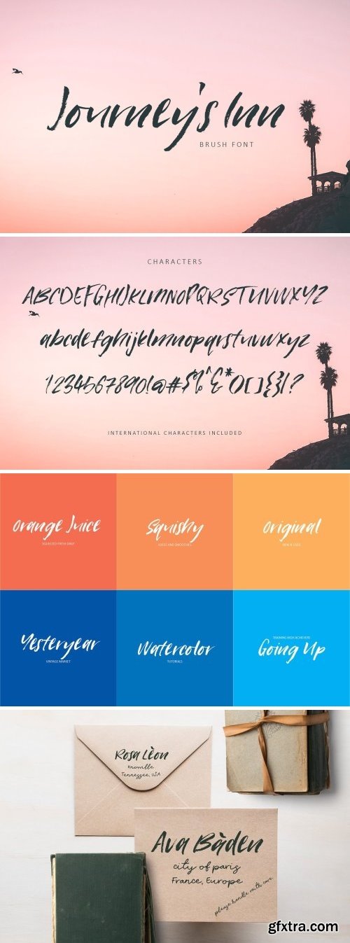 CM - Journey\'s Inn Font 2160722