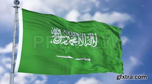 Saudi Arabia Flag Animation - Motion Graphics 74320