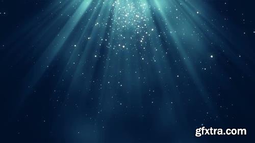MA - Blue Particles Background Motion Graphics 54581