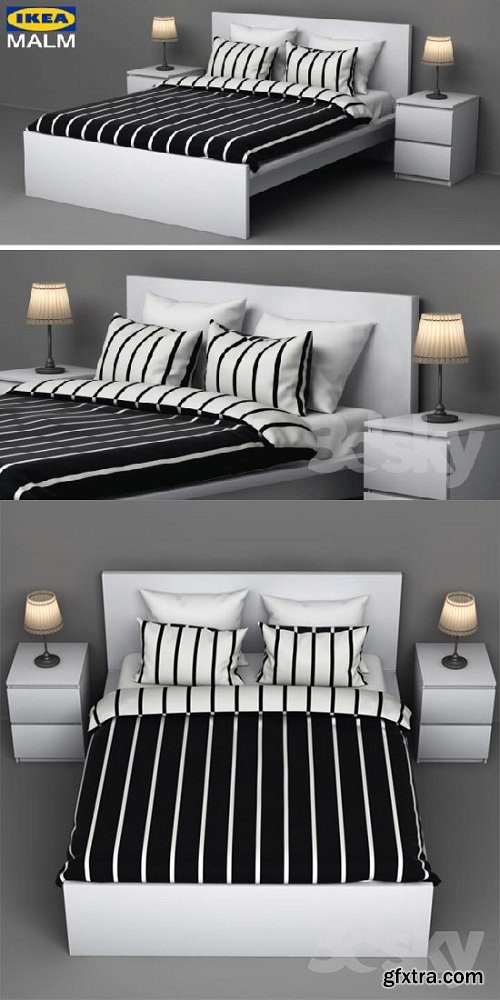 Bed MALM IKEA