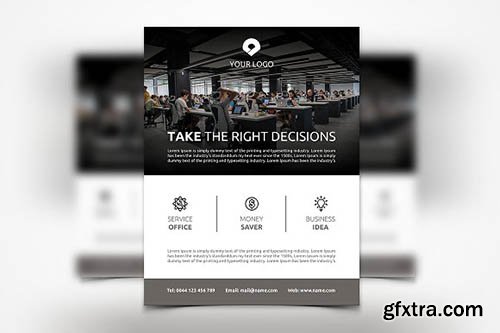 CreativeMarket - Business Flyer 114 2419127