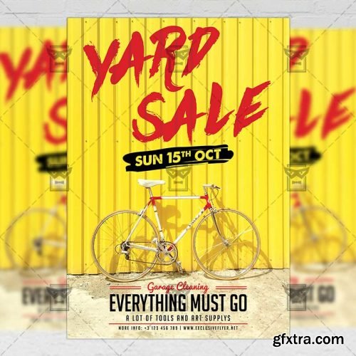 Yard Sale – Community A5 Flyer Template