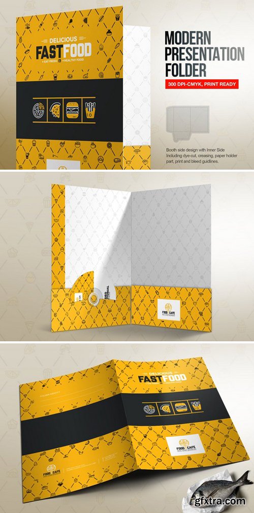 CM - Presentation Folder Template 2133405