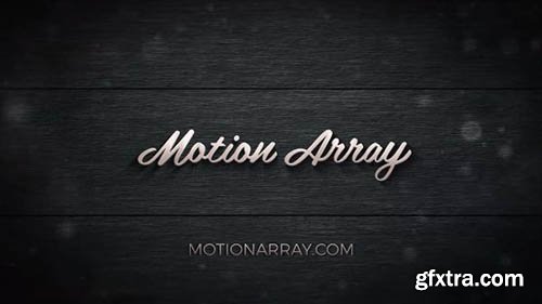 Metal And Wood Epic Logo - After Effects 74613