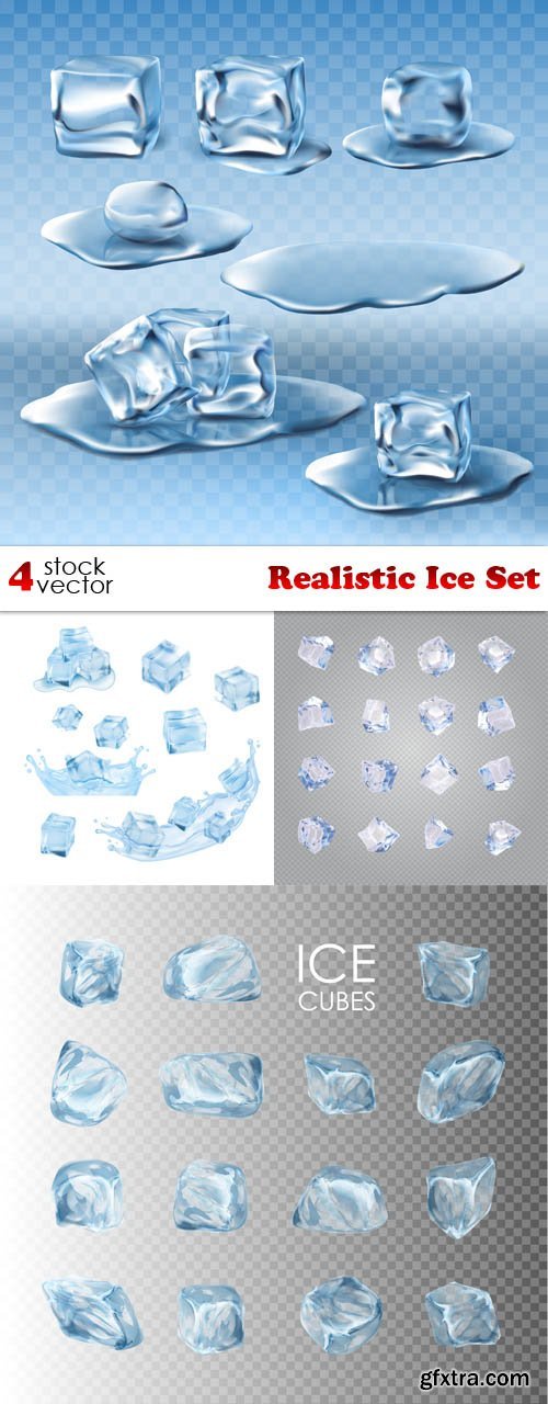 Vectors - Realistic Ice Set