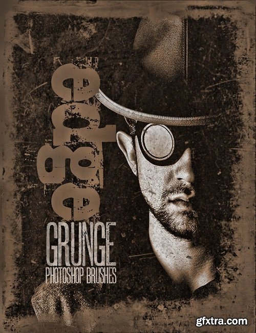 Ron\'s Edge Grunge Photoshop Brushes