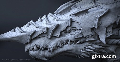 Gumroad - Finalizing Base Mesh Topology For Production by Chung Kan