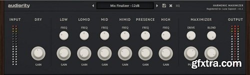 Audiority Harmonic Maximizer v1.1.1 macOS