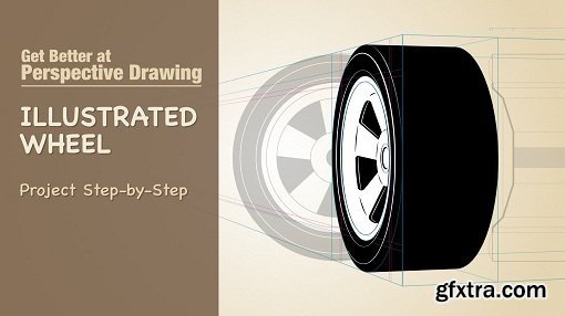 Get Better at Perspective Drawing: Illustrated Wheel