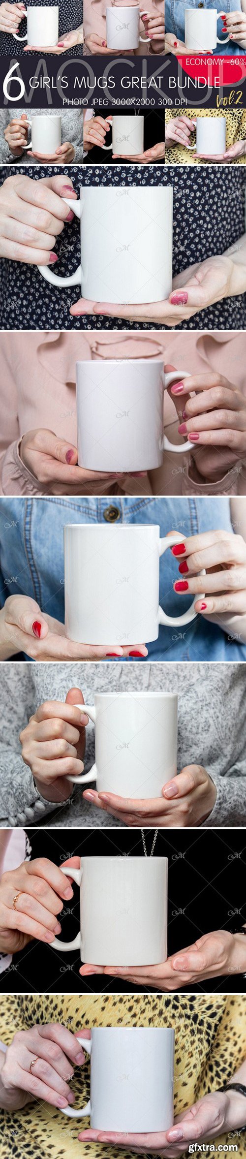 CM - Girl's Mugs Great Bundle. Vol.2 2352083