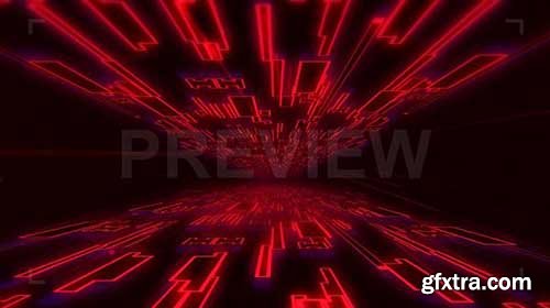 VJ Neon Light Tunnel - Motion Graphics 74702