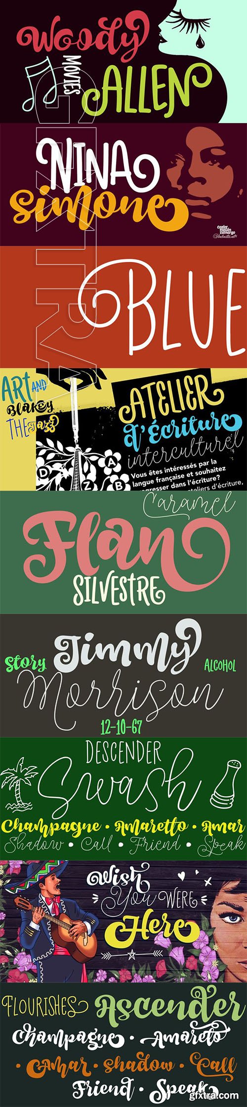 Stevia font family