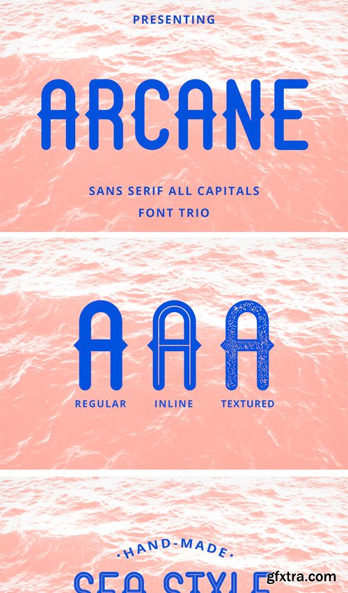 CM - Arcane Sans Font Trio 2350275