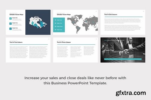 CM - Business PowerPoint Template 2377022