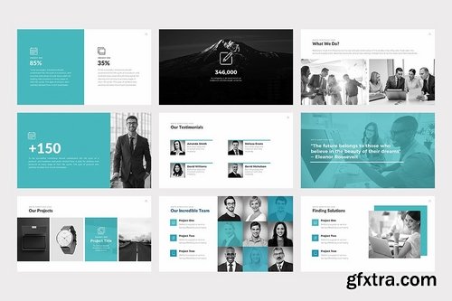 CM - Business PowerPoint Template 2377022