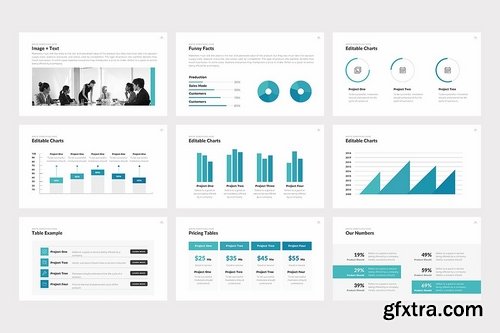 CM - Business PowerPoint Template 2377022