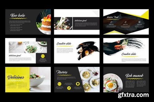 CM - Delicious Food PowerPoint Template 2372402