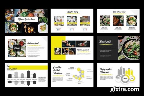 CM - Delicious Food PowerPoint Template 2372402