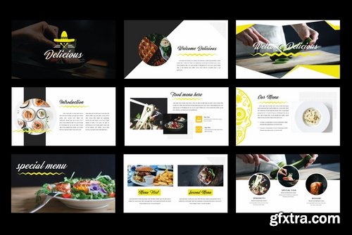 CM - Delicious Food PowerPoint Template 2372402