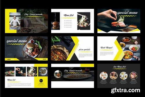 CM - Delicious Food PowerPoint Template 2372402